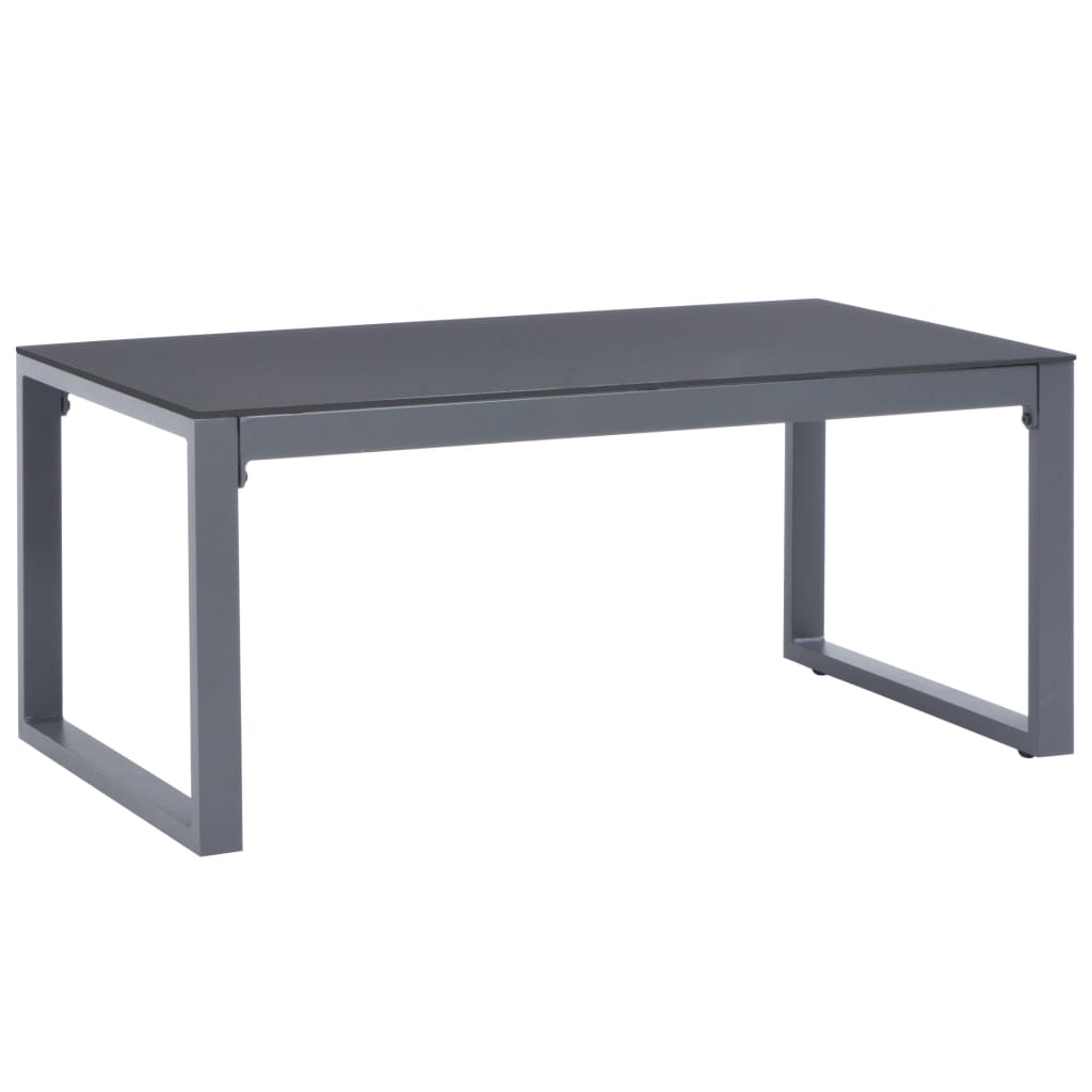 Berkfield Coffee Table 90x50x40 cm Aluminium