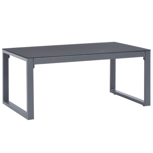 Berkfield Coffee Table 90x50x40 cm Aluminium