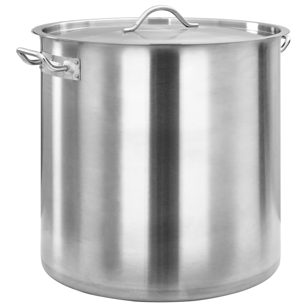 Berkfield Stock Pot 50 L 40x40 cm Stainless Steel
