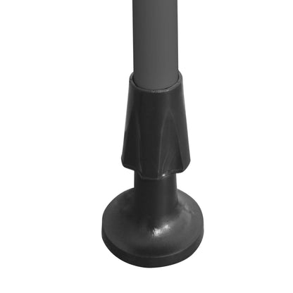 Berkfield Manual Retractable Awning with LED 350 cm Anthracite