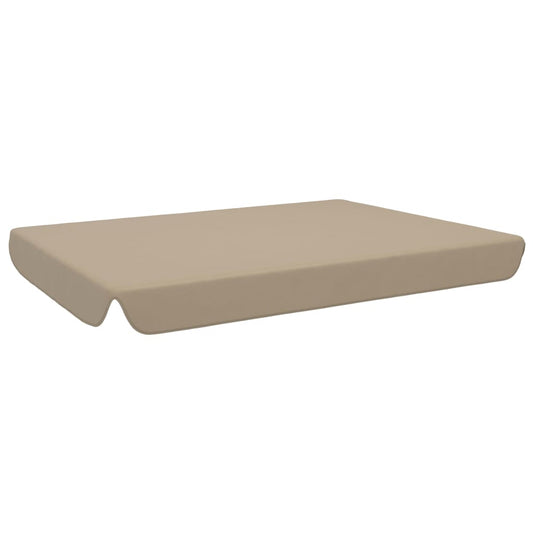 Berkfield Replacement Canopy for Garden Swing Taupe 192x147 cm