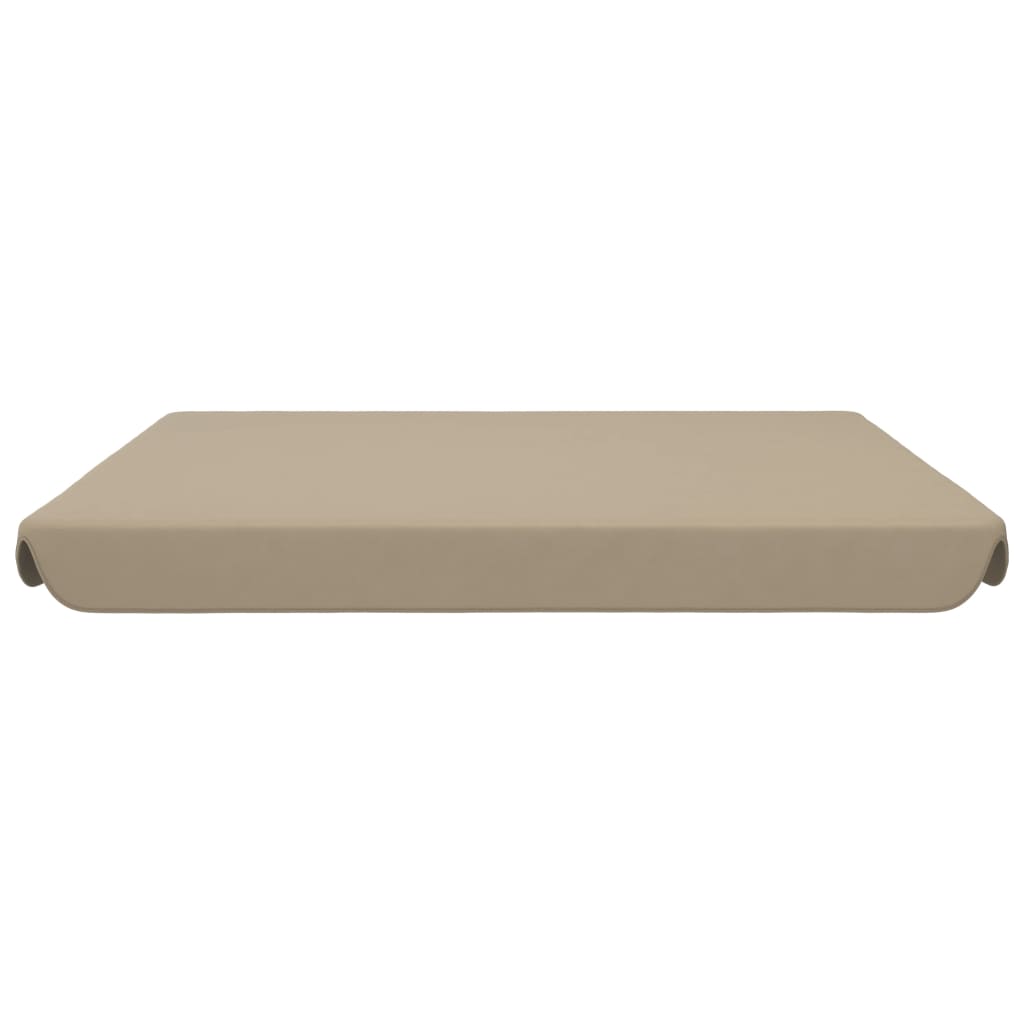 Berkfield Replacement Canopy for Garden Swing Taupe 192x147 cm