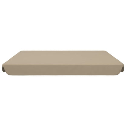 Berkfield Replacement Canopy for Garden Swing Taupe 192x147 cm