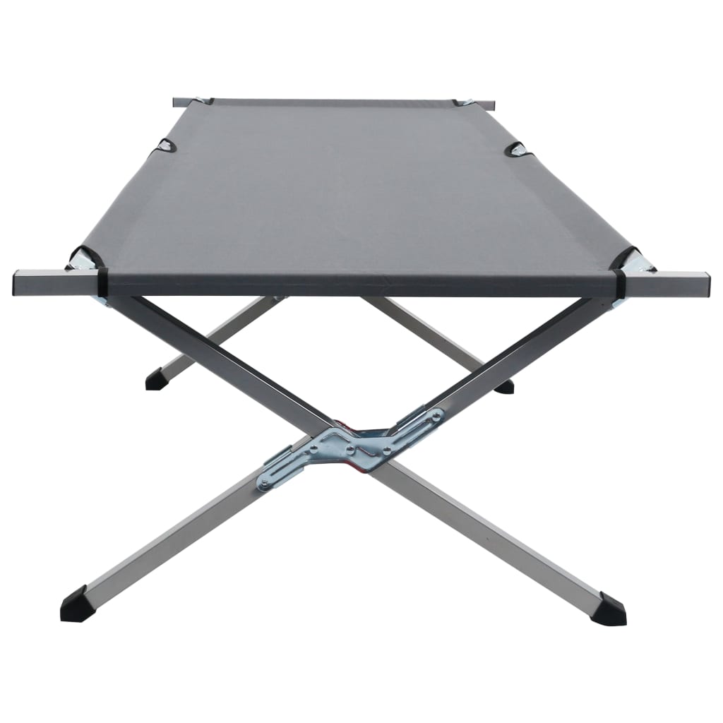 Berkfield Camping Bed 210x80x48 cm XXL Grey