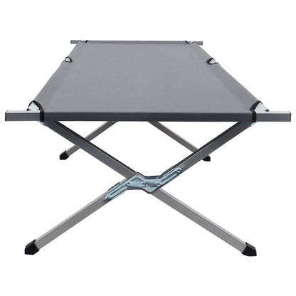 Berkfield Camping Bed 210x80x48 cm XXL Grey