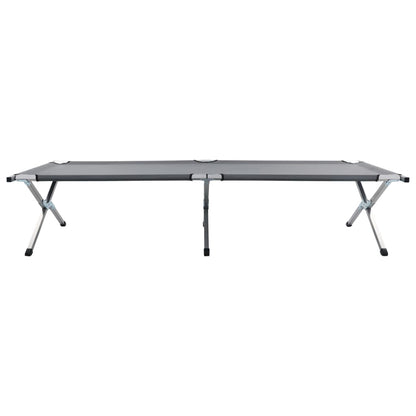 Berkfield Camping Bed 210x80x48 cm XXL Grey