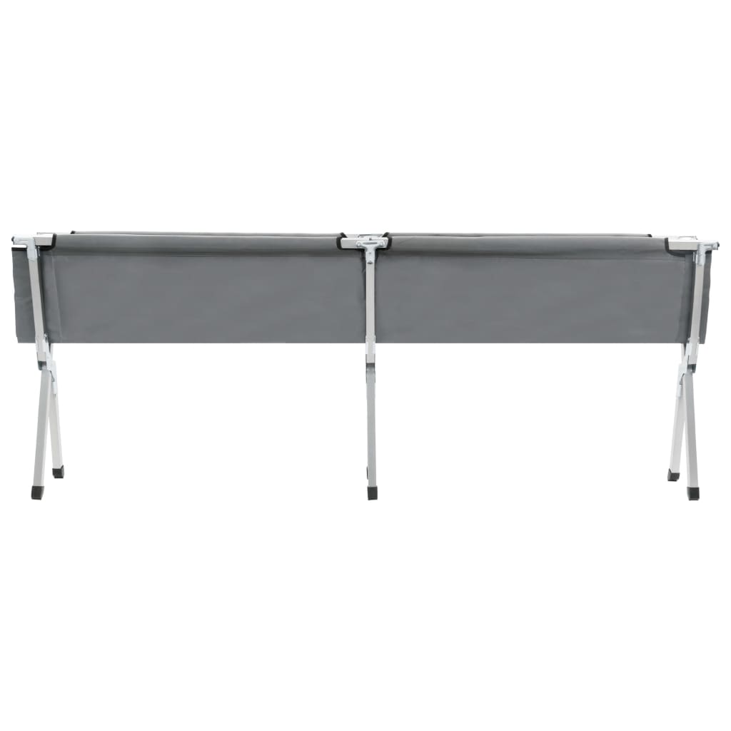 Berkfield Camping Bed 210x80x48 cm XXL Grey