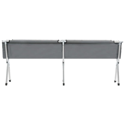 Berkfield Camping Bed 210x80x48 cm XXL Grey