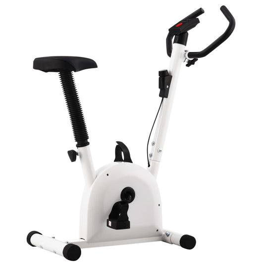 Berkfield Exercise Bike with Belt Resistance White