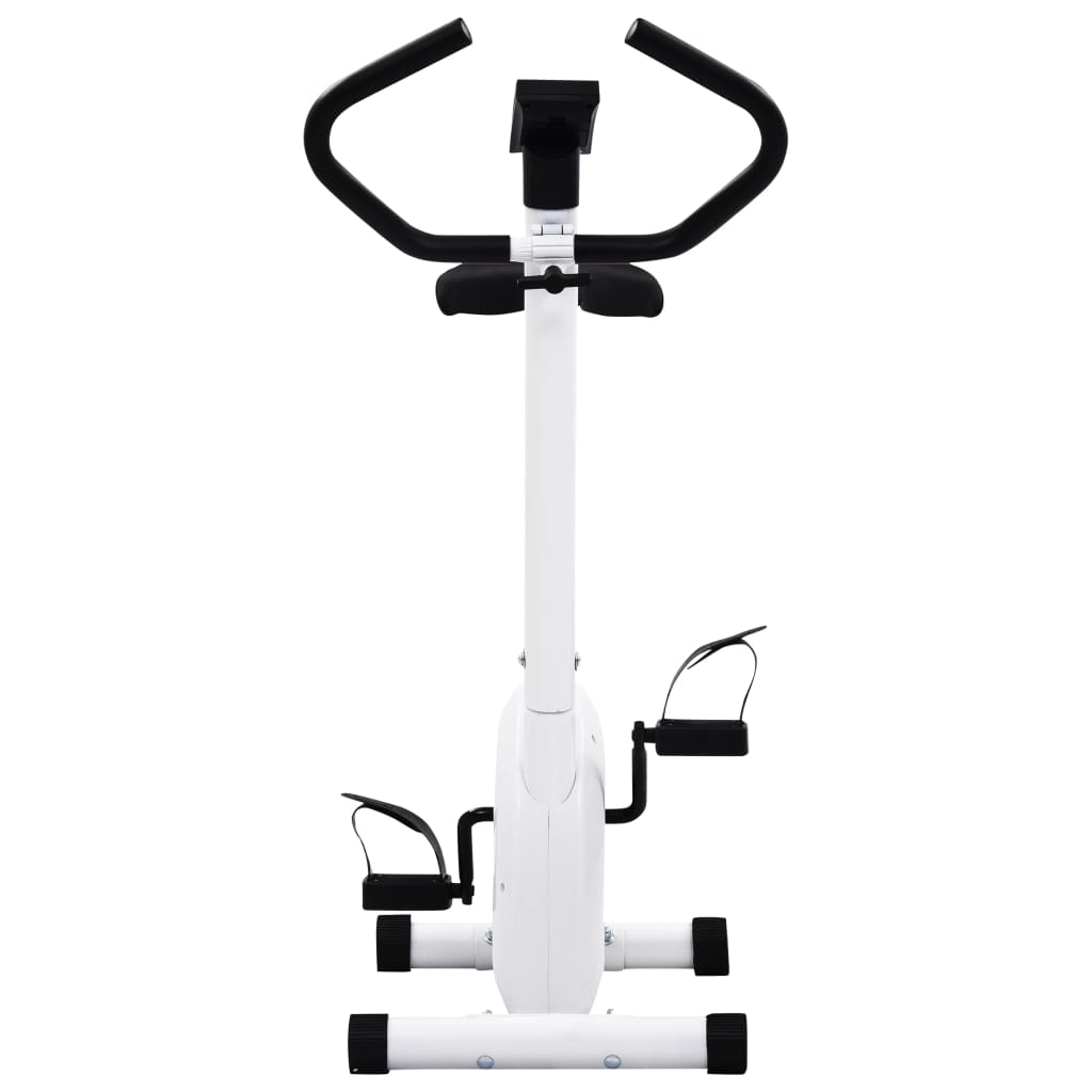 Berkfield Exercise Bike with Belt Resistance White