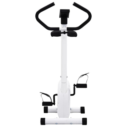 Berkfield Exercise Bike with Belt Resistance White