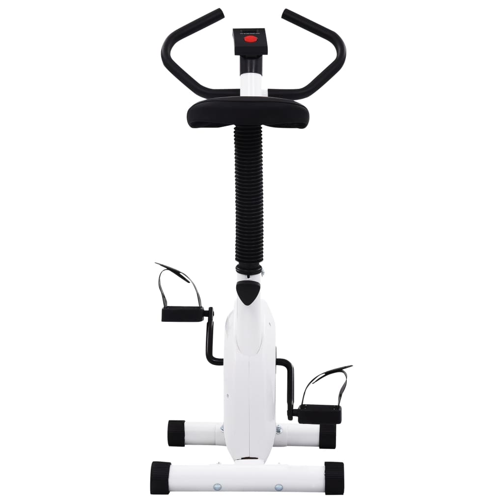 Berkfield Exercise Bike with Belt Resistance White