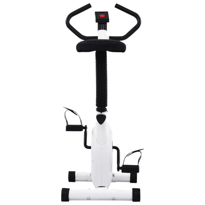 Berkfield Exercise Bike with Belt Resistance White