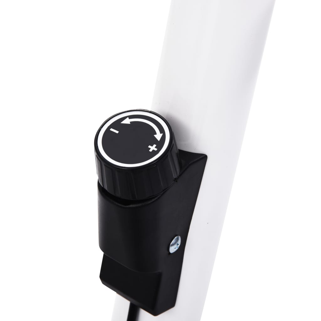 Berkfield Exercise Bike with Belt Resistance White