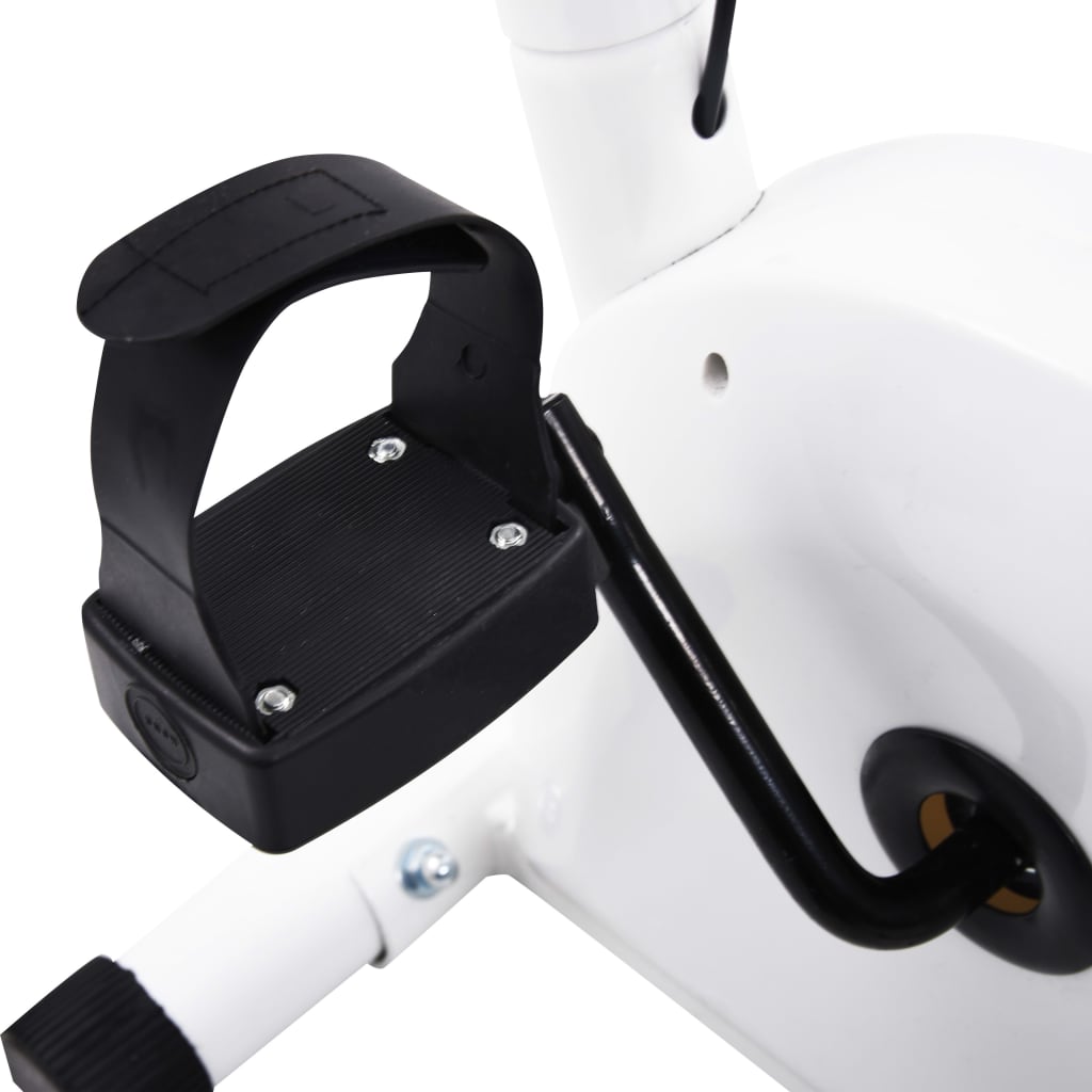 Berkfield Exercise Bike with Belt Resistance White