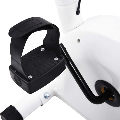 Berkfield Exercise Bike with Belt Resistance White