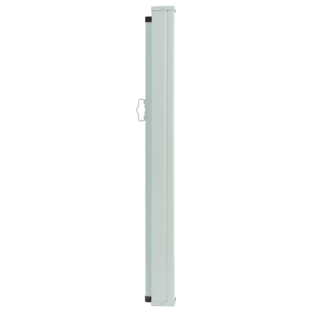 Berkfield Patio Retractable Side Awning 140x500 cm Grey