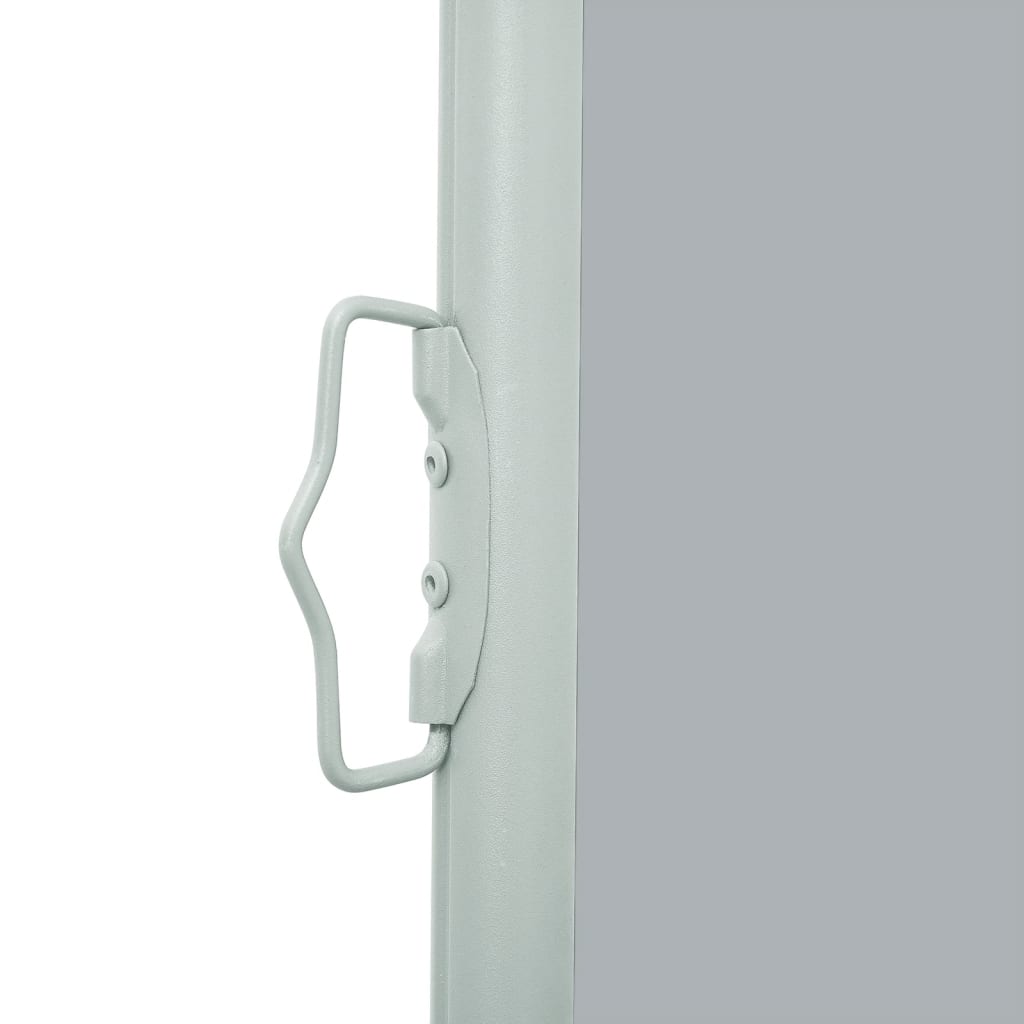 Berkfield Patio Retractable Side Awning 140x500 cm Grey