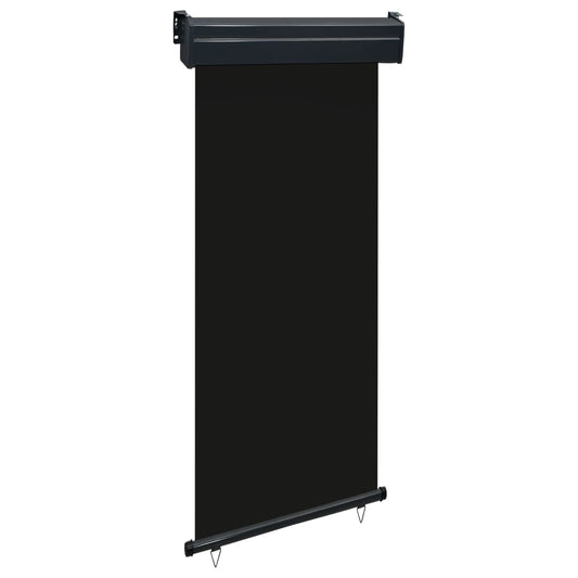 Berkfield Balcony Side Awning 85x250 cm Black