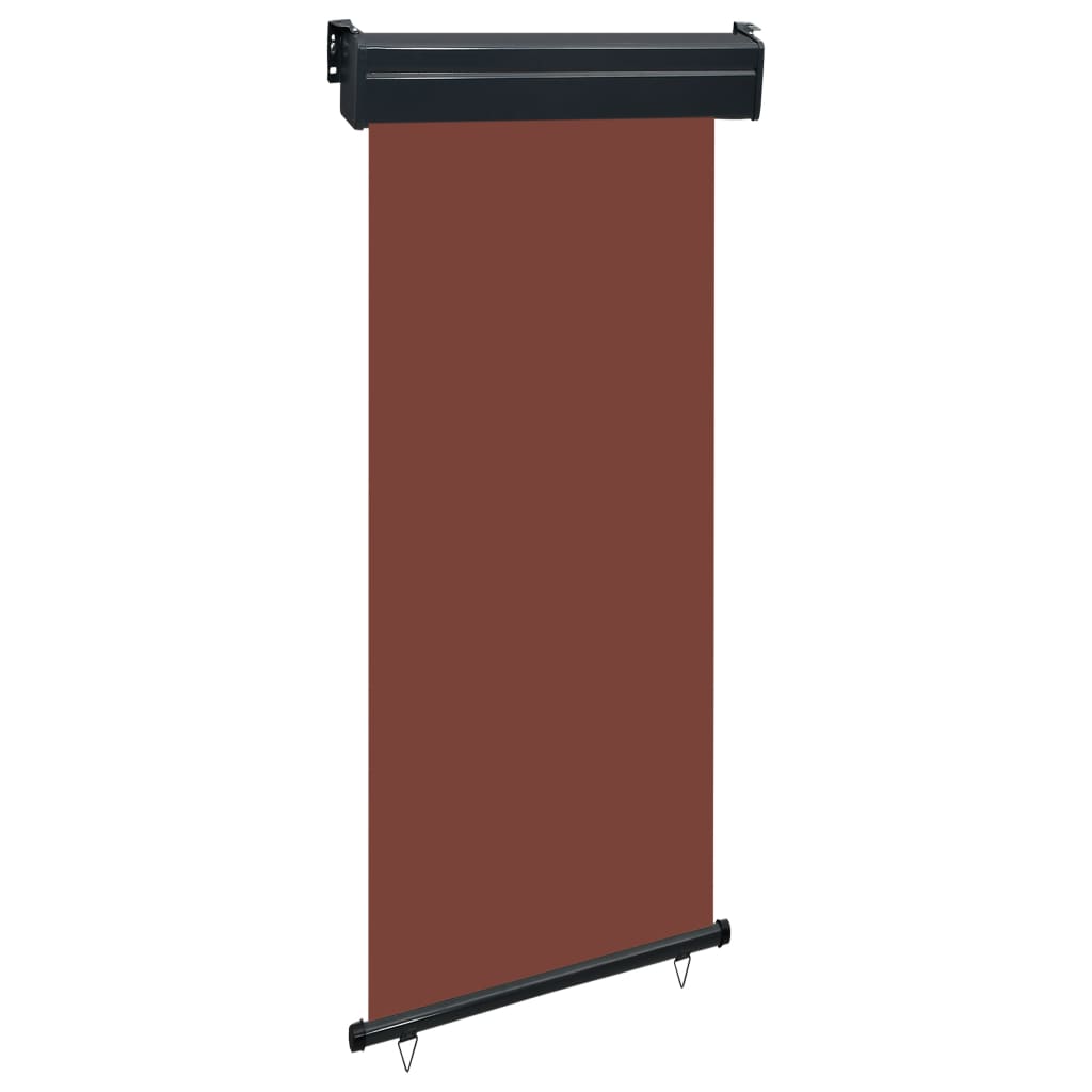 Berkfield Balcony Side Awning 85x250 cm Brown