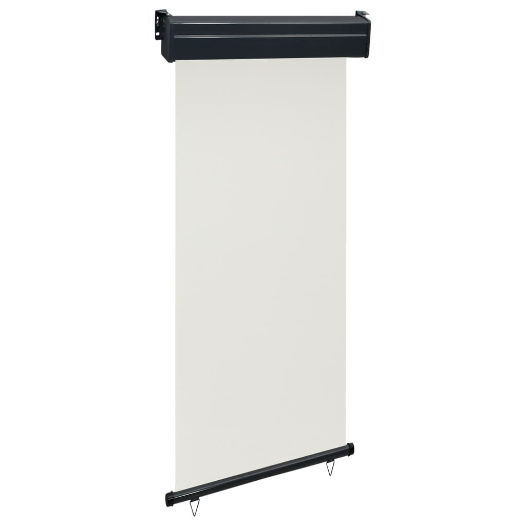 Berkfield Balcony Side Awning 105x250 cm Cream
