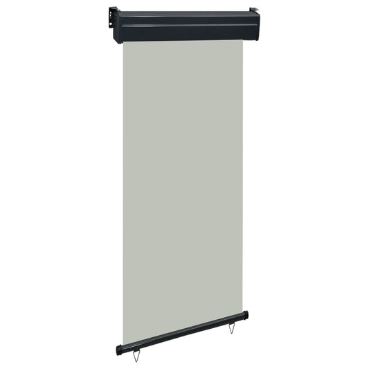 Berkfield Balcony Side Awning 105x250 cm Grey