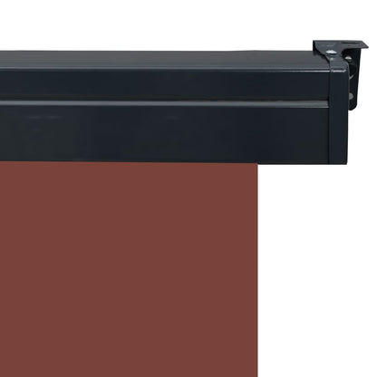 Berkfield Balcony Side Awning 105x250 cm Brown