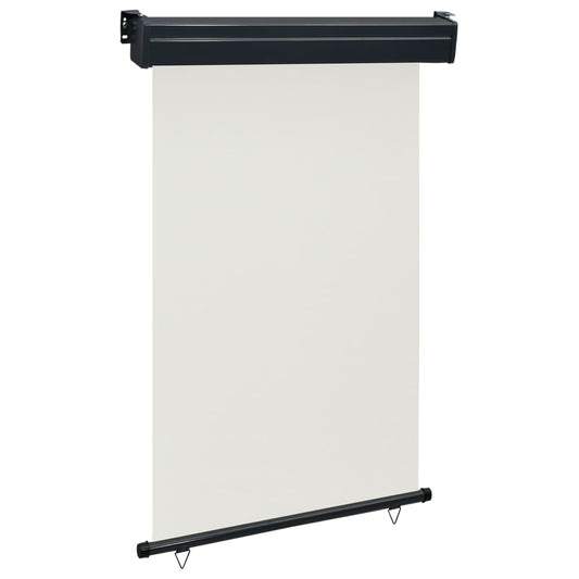 Berkfield Balcony Side Awning 120x250 cm Cream