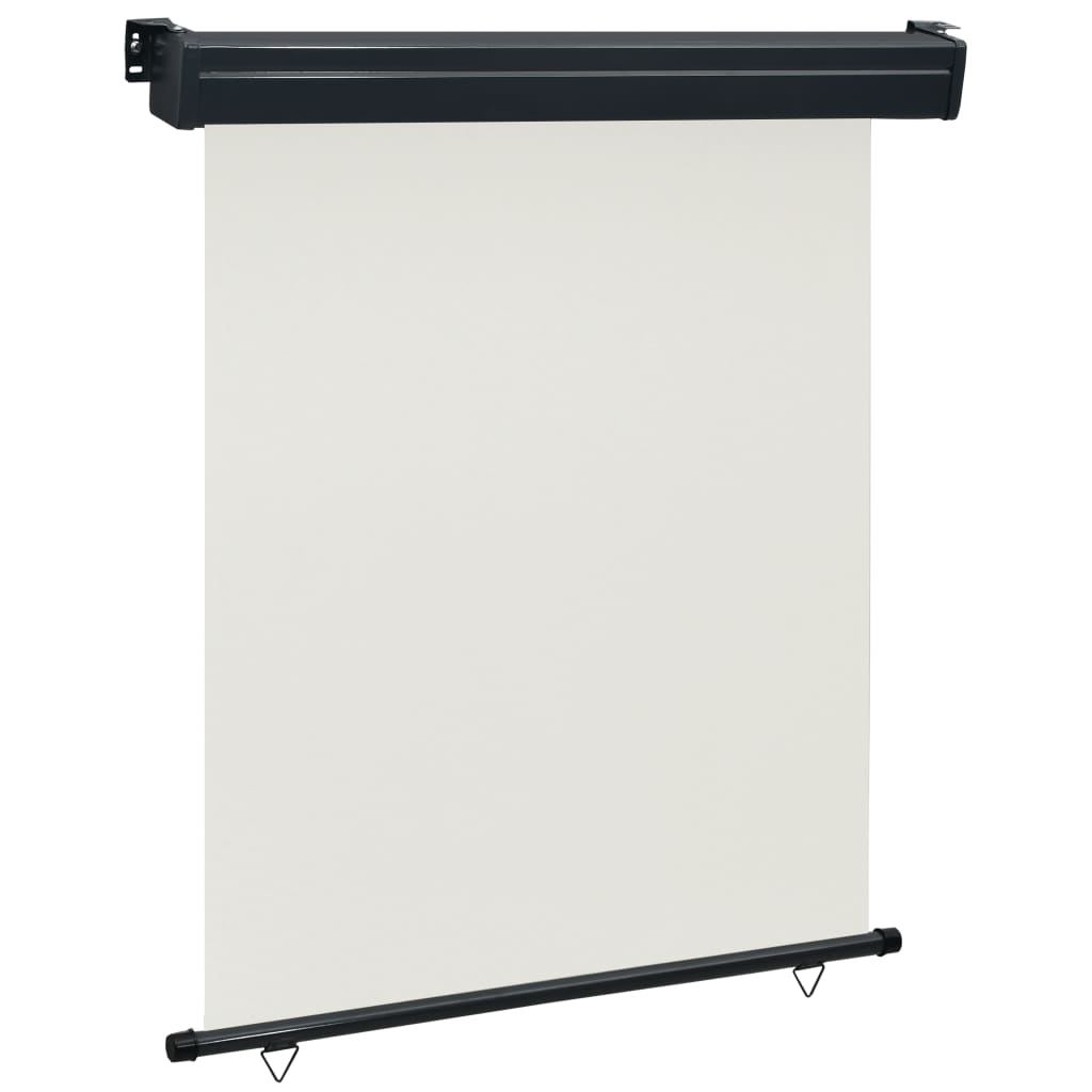 Berkfield Balcony Side Awning 140x250 cm Cream