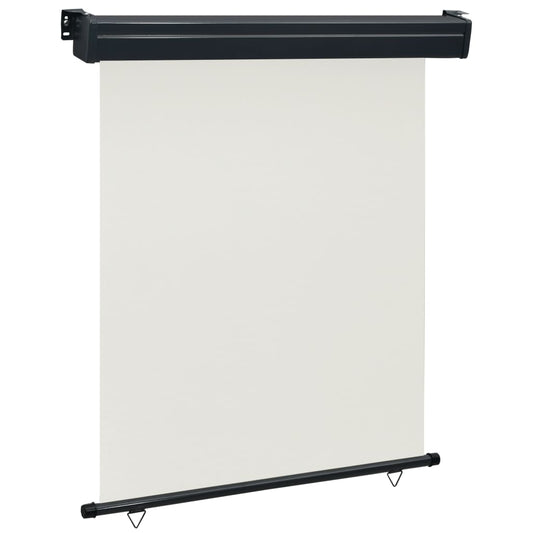 Berkfield Balcony Side Awning 140x250 cm Cream