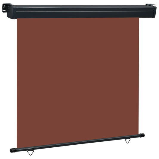 Berkfield Balcony Side Awning 170x250 cm Brown