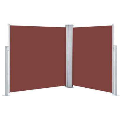 Berkfield Retractable Side Awning 170x600 cm Brown