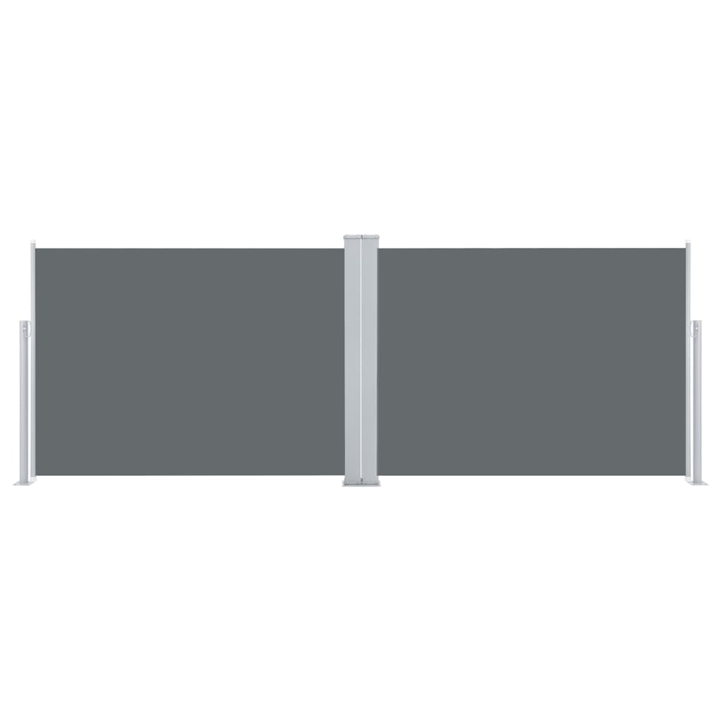 Berkfield Retractable Side Awning Anthracite 100x1000 cm