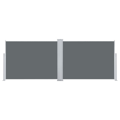 Berkfield Retractable Side Awning Anthracite 100x1000 cm