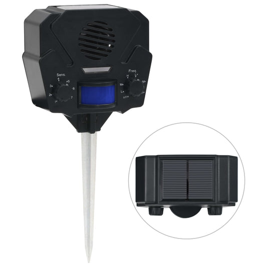 Berkfield Solar Ultrasonic Animal Repeller Motion Activated