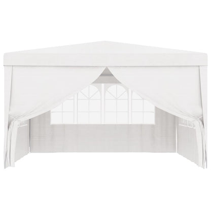 Berkfield Professional Party Tent with Side Walls 4x4 m White 90 g/m?