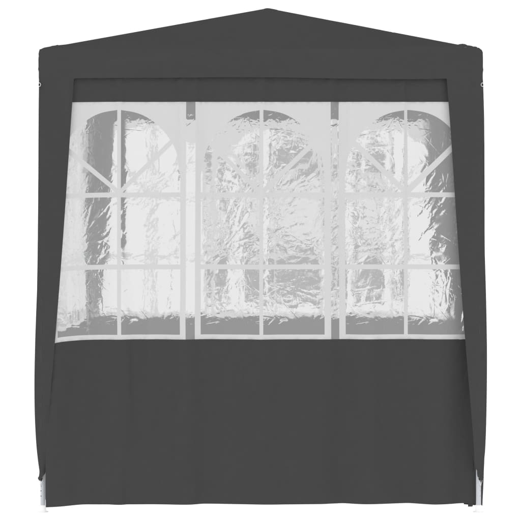 Berkfield Professional Party Tent with Side Walls 2x2 m Anthracite 90 g/m?