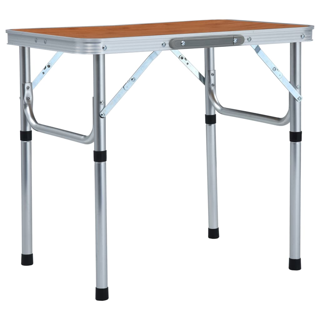 Berkfield Folding Camping Table Aluminium 60x45 cm