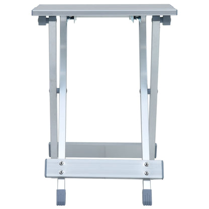Berkfield Camping Stool Aluminium 28x26x39 cm