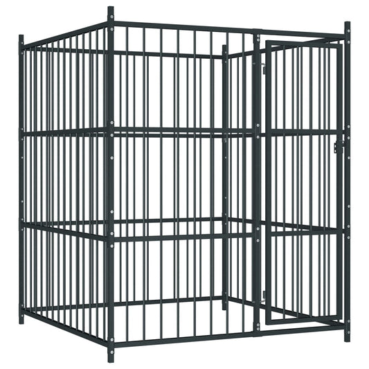 Berkfield Outdoor Dog Kennel 150x150x185 cm