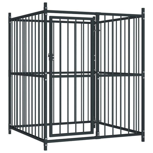 Berkfield Outdoor Dog Kennel 120x120x150 cm