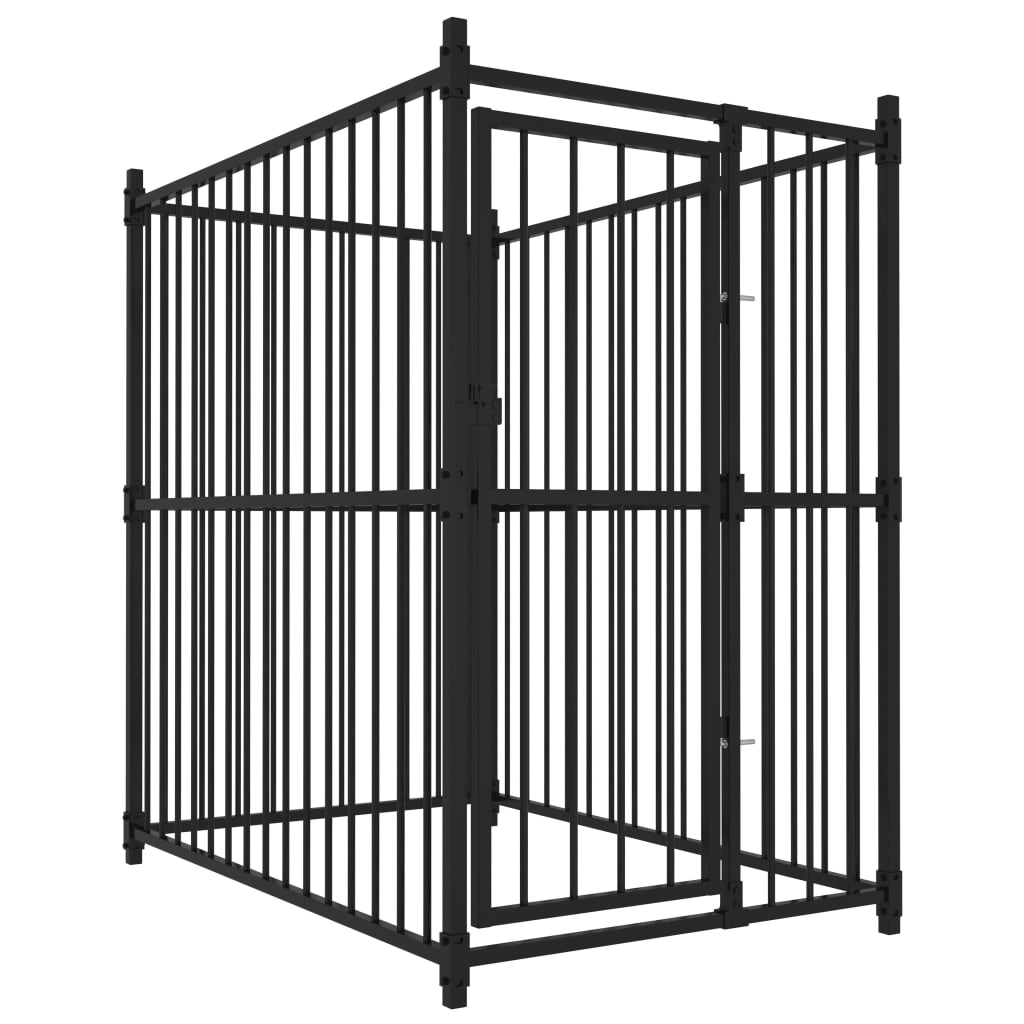 Berkfield Outdoor Dog Kennel 150x100x150 cm