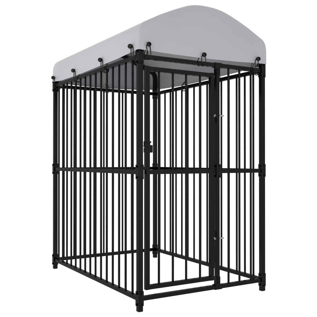 Berkfield Outdoor Dog Kennel with Roof 150x100x175 cm