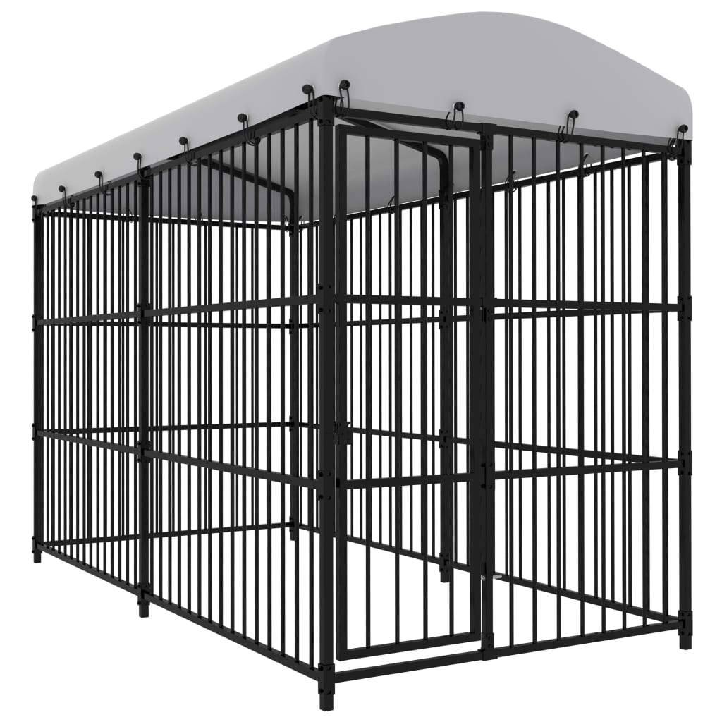 Berkfield Outdoor Dog Kennel with Roof 300x150x210 cm