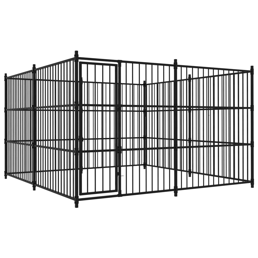 Berkfield Outdoor Dog Kennel 300x300x185 cm