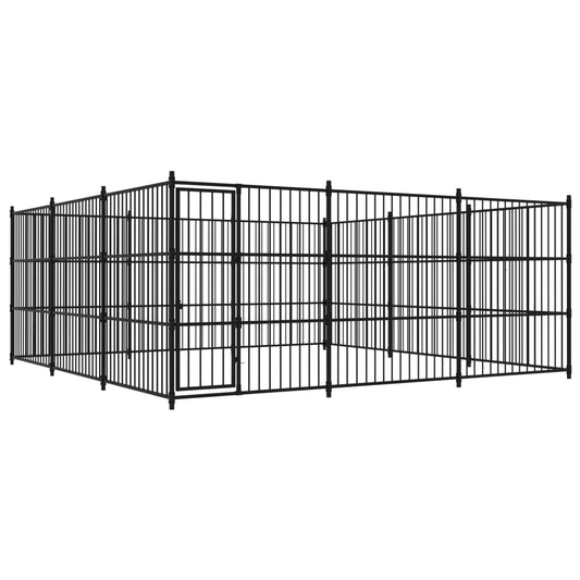 Berkfield Outdoor Dog Kennel 450x450x185 cm