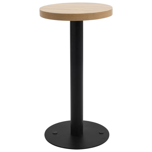 Berkfield Bistro Table Light Brown 40 cm MDF