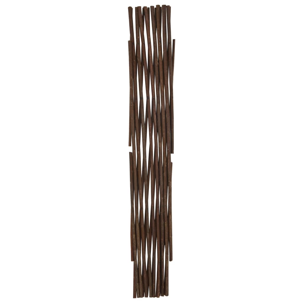 Berkfield Willow Trellis Fences 5 pcs 180x60 cm