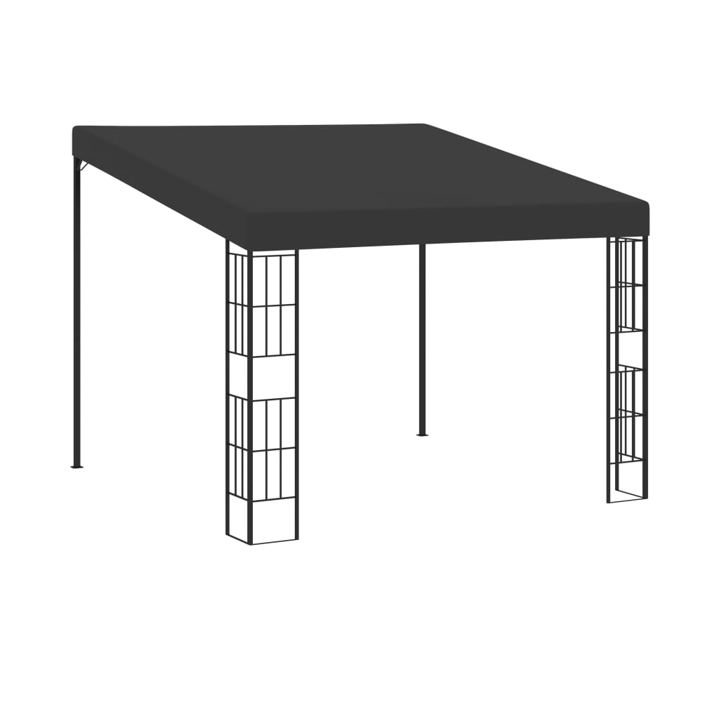 Berkfield Wall-mounted Gazebo 3x3 m Anthracite Fabric