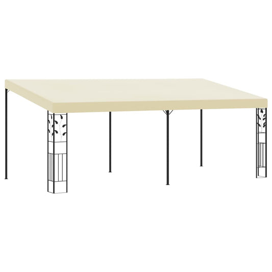 Berkfield Wall-mounted Gazebo 6x3x2.5 m Cream